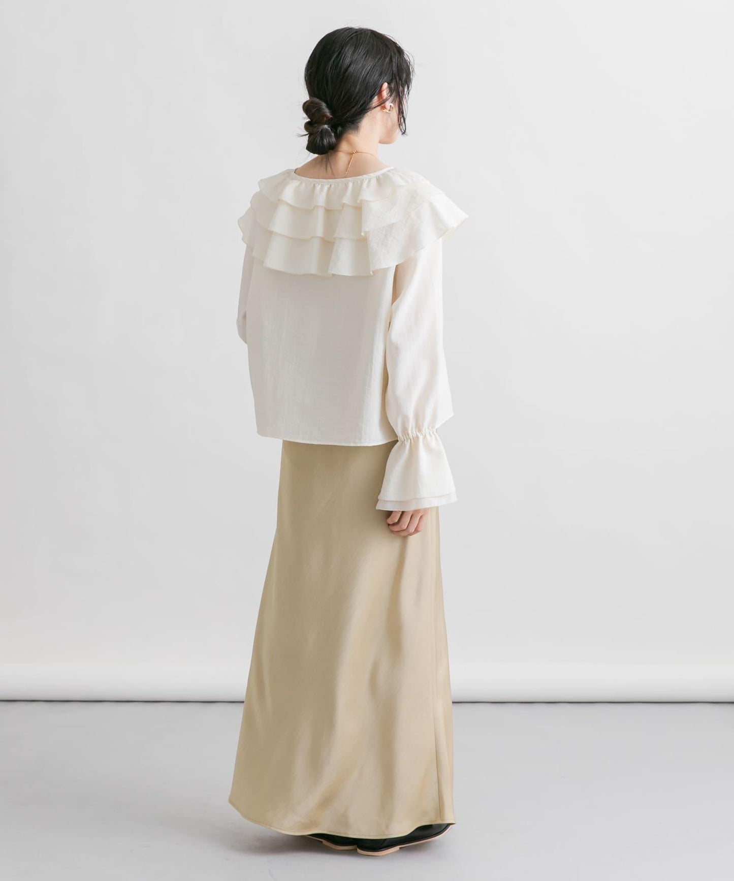 緞面修身半身裙