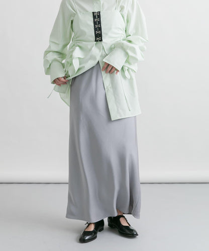 緞面修身半身裙