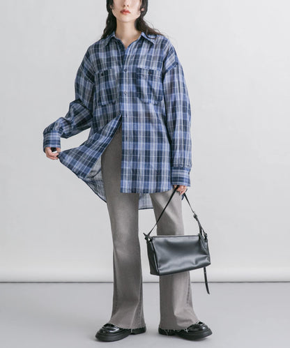 不對稱修身單肩包