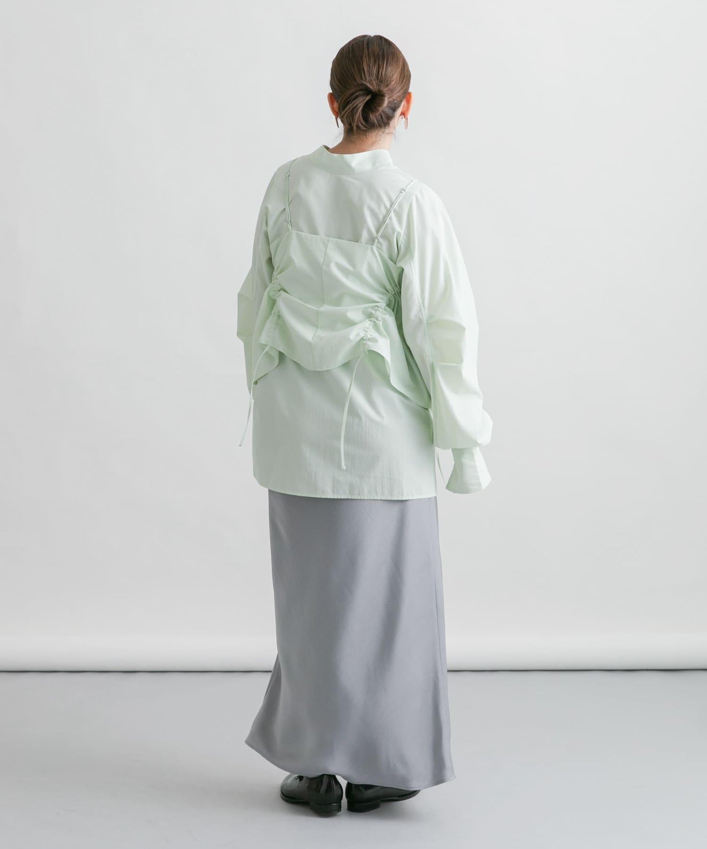 緞面修身半身裙