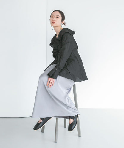 緞面修身半身裙