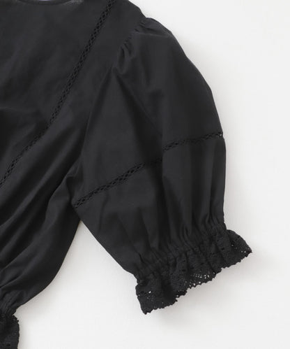 2WAY簡約蕾絲襯衫