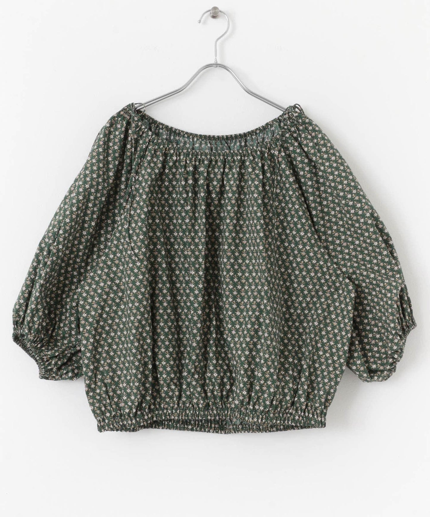 2WAY花卉印花襯衫