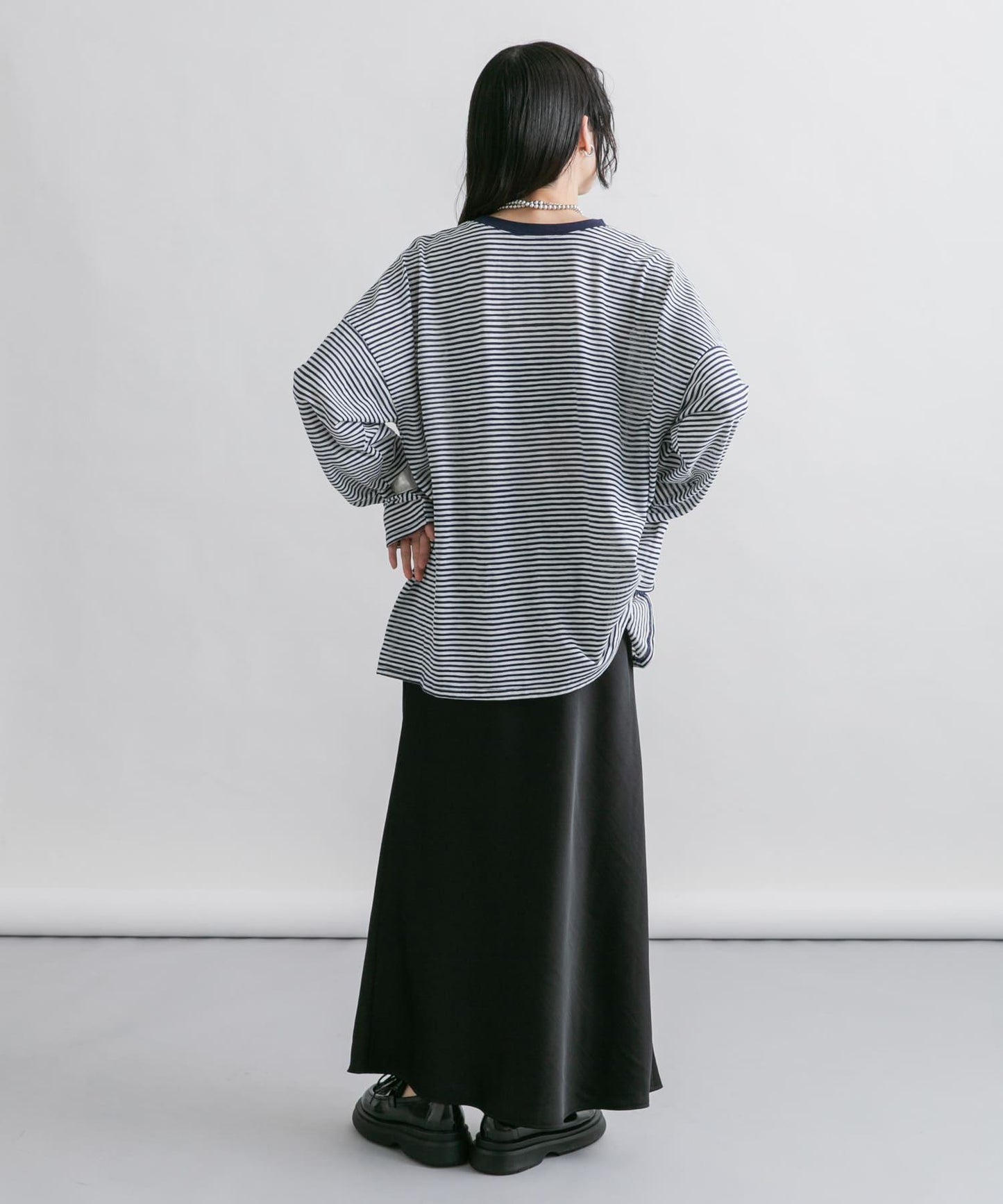 緞面修身半身裙