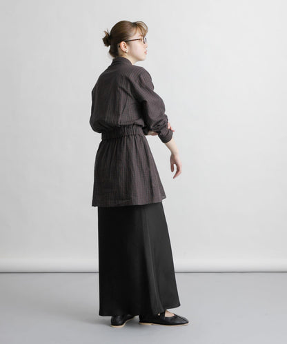 緞面修身半身裙