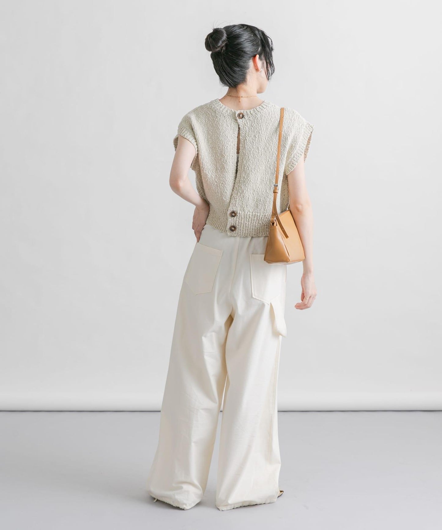 不對稱修身單肩包