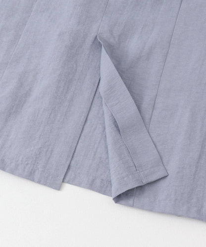 2尺碼可選抽繩袖連衣裙