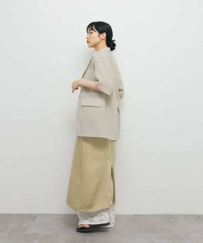 緞面吊帶連衣裙