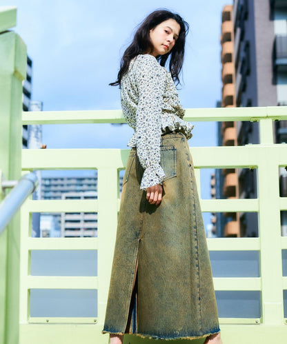 花卉印花吊帶背心上衣