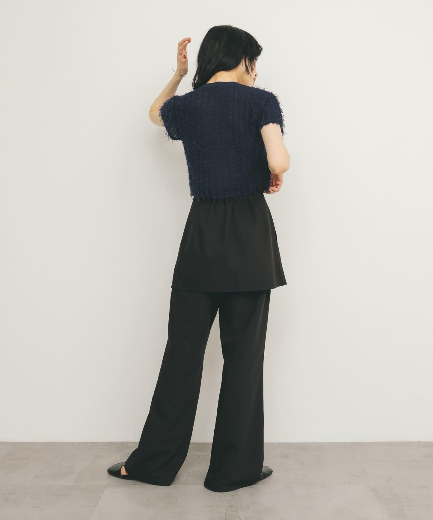 迷你流蘇針織T恤