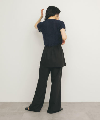 迷你流蘇針織T恤