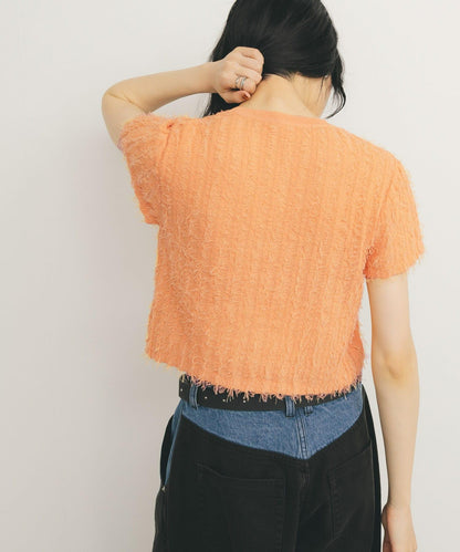 迷你流蘇針織T恤