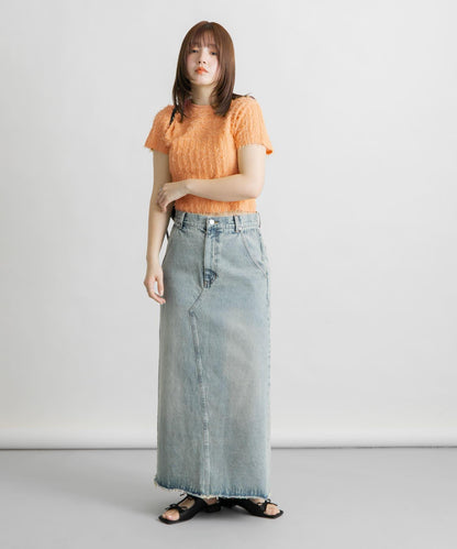 迷你流蘇針織T恤