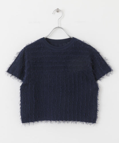 迷你流蘇針織T恤