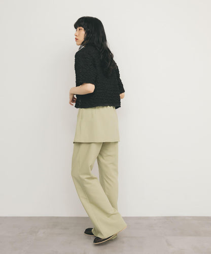 爆米花短款襯衫