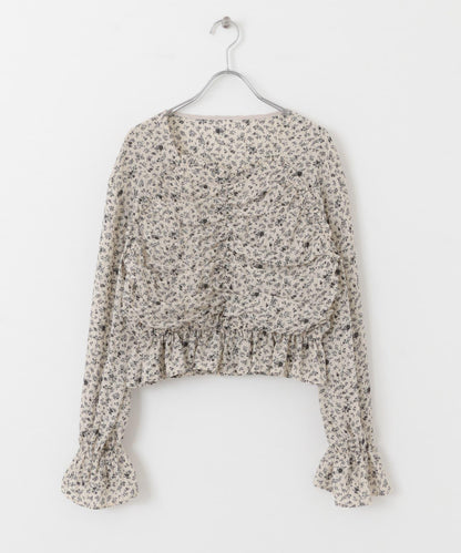 花卉印花吊帶背心上衣