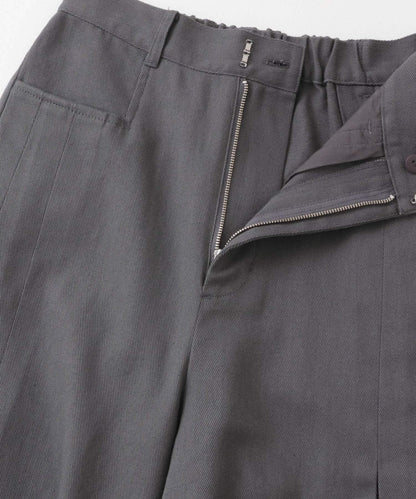 2尺碼可選側褶寬鬆長褲