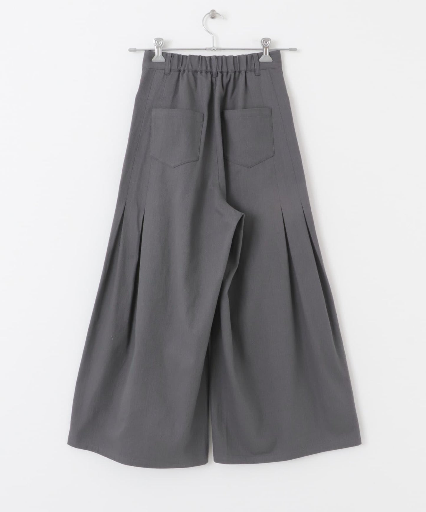 2尺碼可選側褶寬鬆長褲