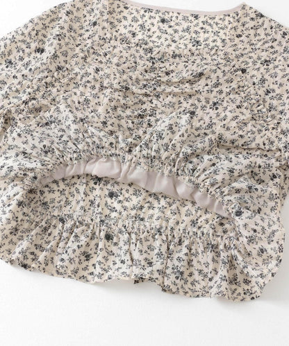 花卉印花吊帶背心上衣