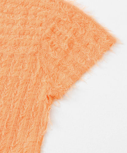 迷你流蘇針織T恤