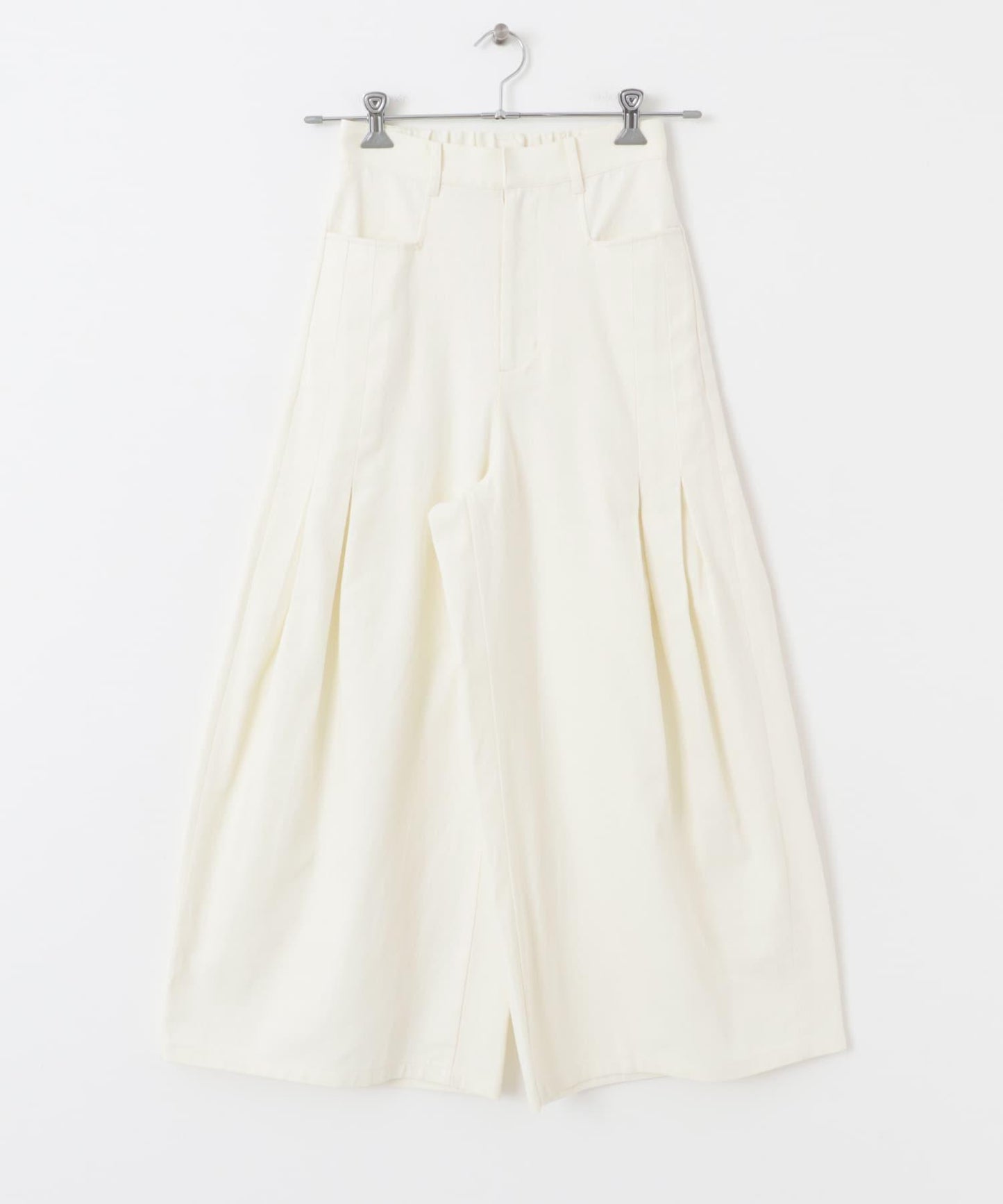 2尺碼可選側褶寬鬆長褲