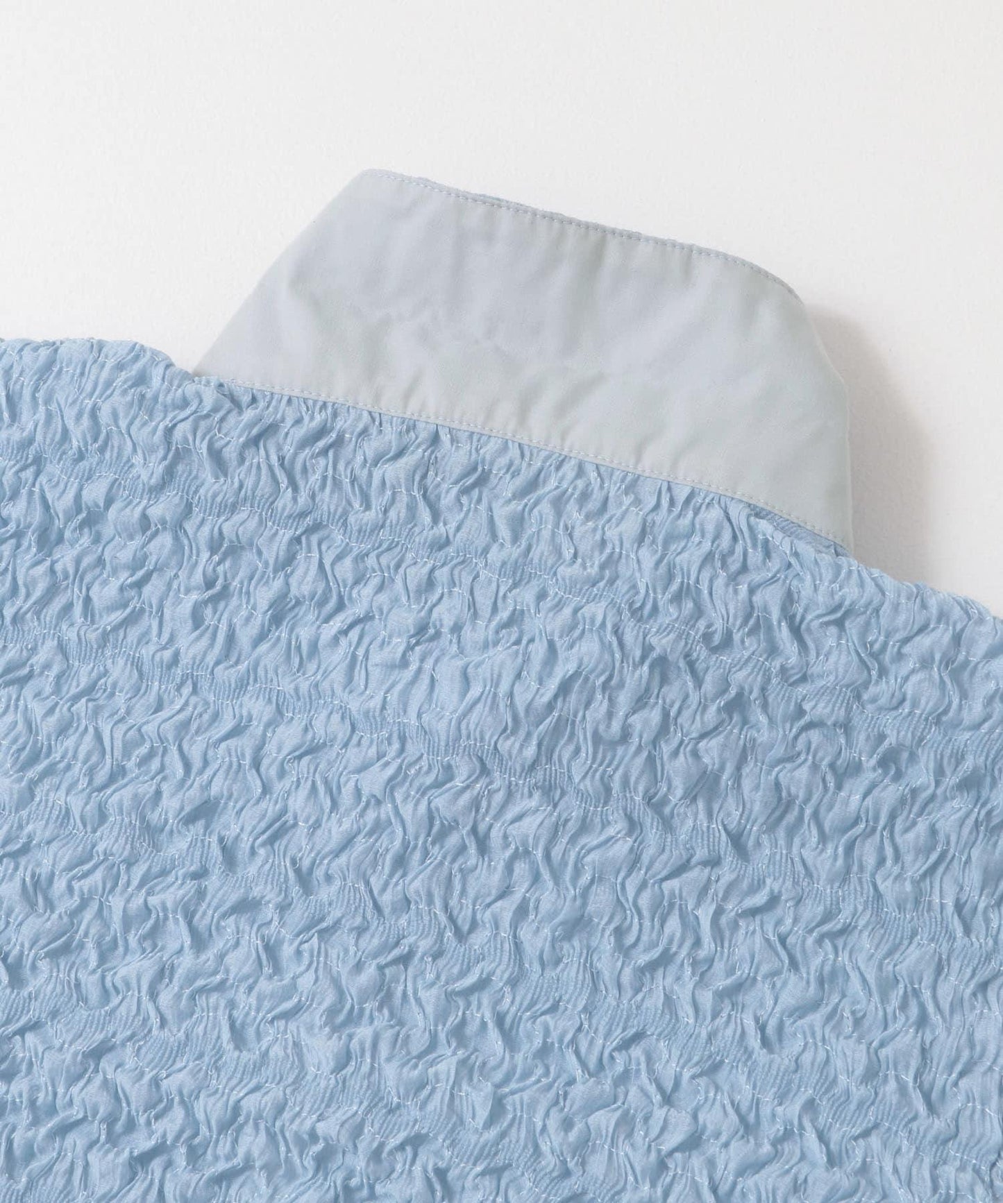 爆米花短款襯衫