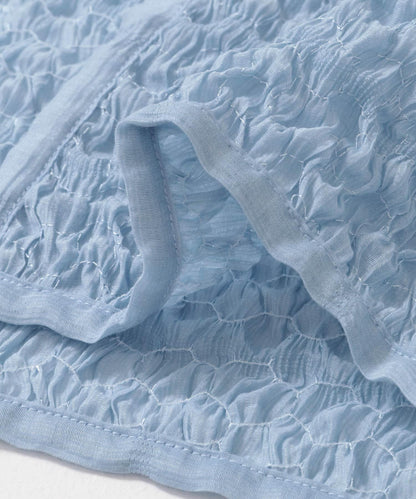 爆米花短款襯衫