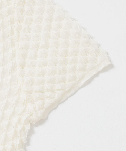 透視短款針織衫