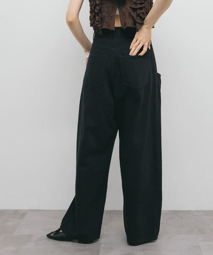 3尺碼可選大口袋設計斜紋長褲