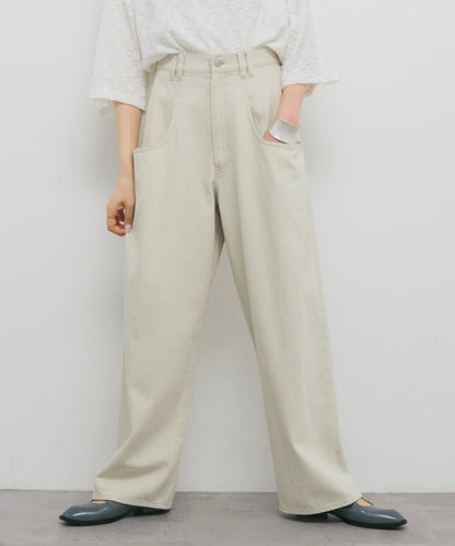 3尺碼可選大口袋設計斜紋長褲