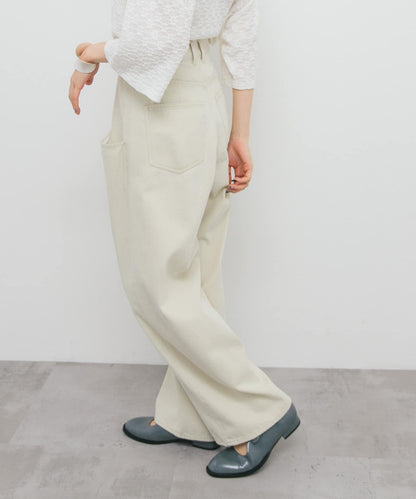 3尺碼可選大口袋設計斜紋長褲