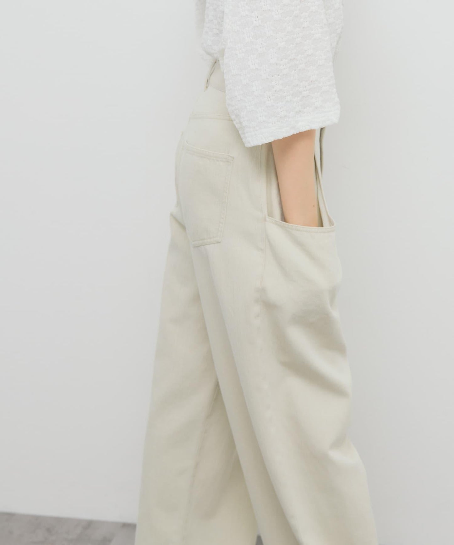 3尺碼可選大口袋設計斜紋長褲