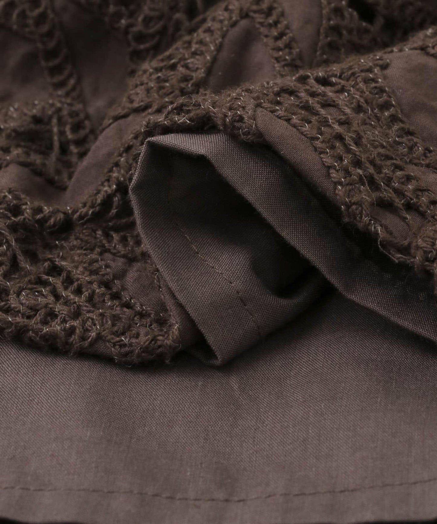 化纖蕾絲寬鬆襯衫