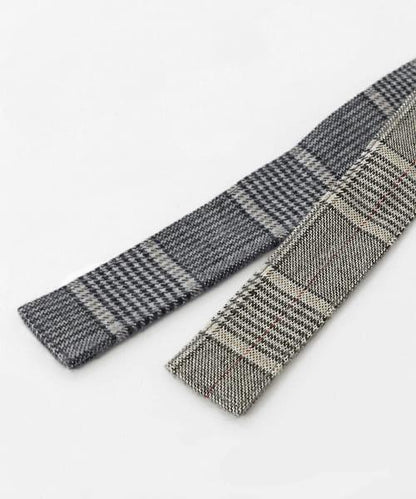 格紋寬腰帶∴