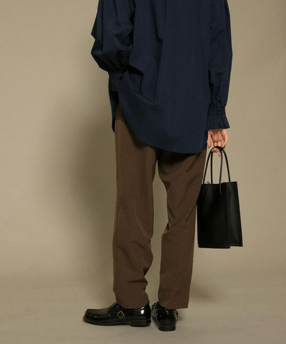 illi 單褶修身錐形褲