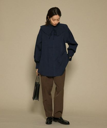 illi 單褶修身錐形褲