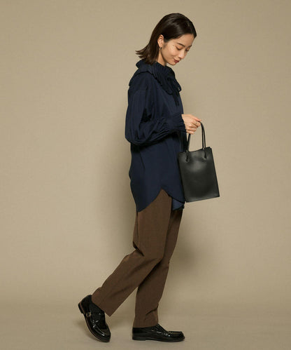 illi 單褶修身錐形褲