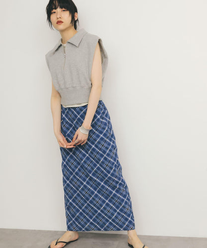 肩部褶皺拉鍊衛衣