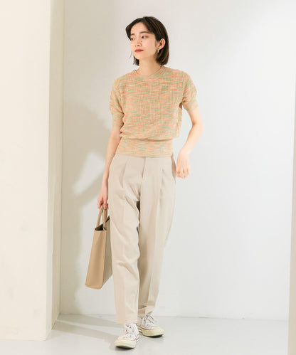 illi 單褶修身錐形褲