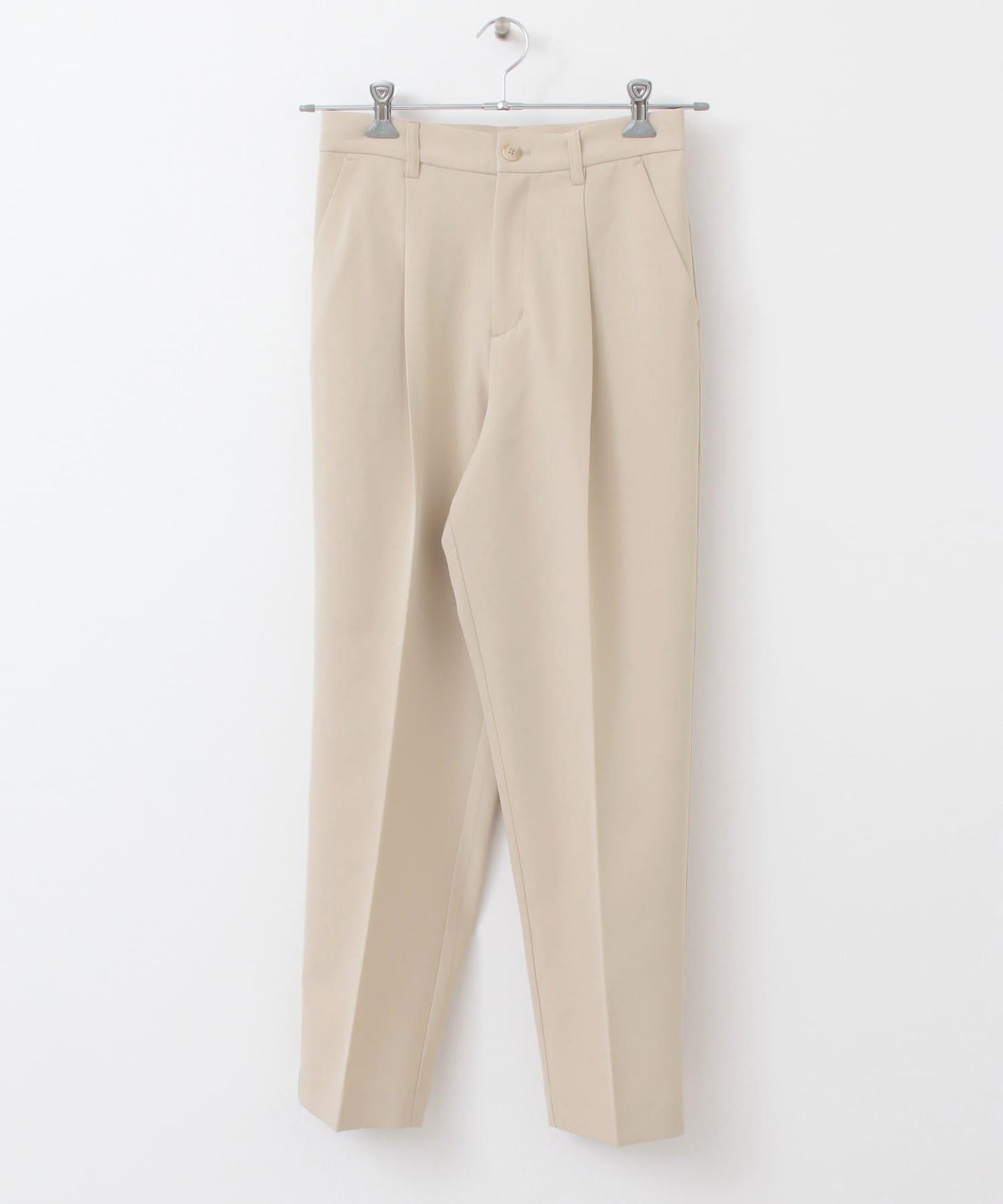 illi 單褶修身錐形褲