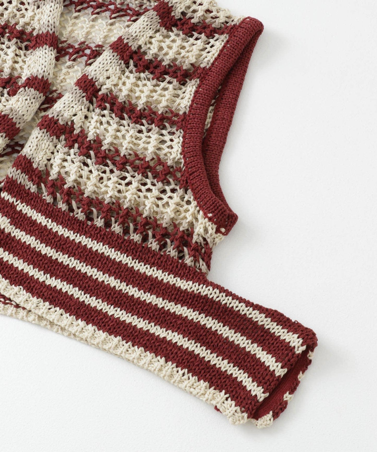 2WAY條紋針織背心