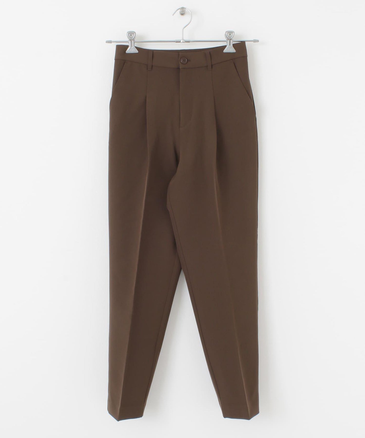 illi 單褶修身錐形褲