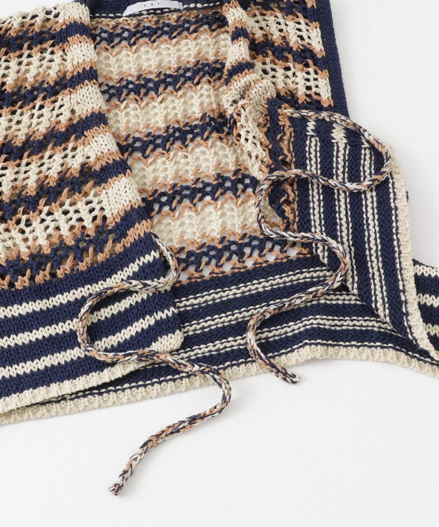 2WAY條紋針織背心