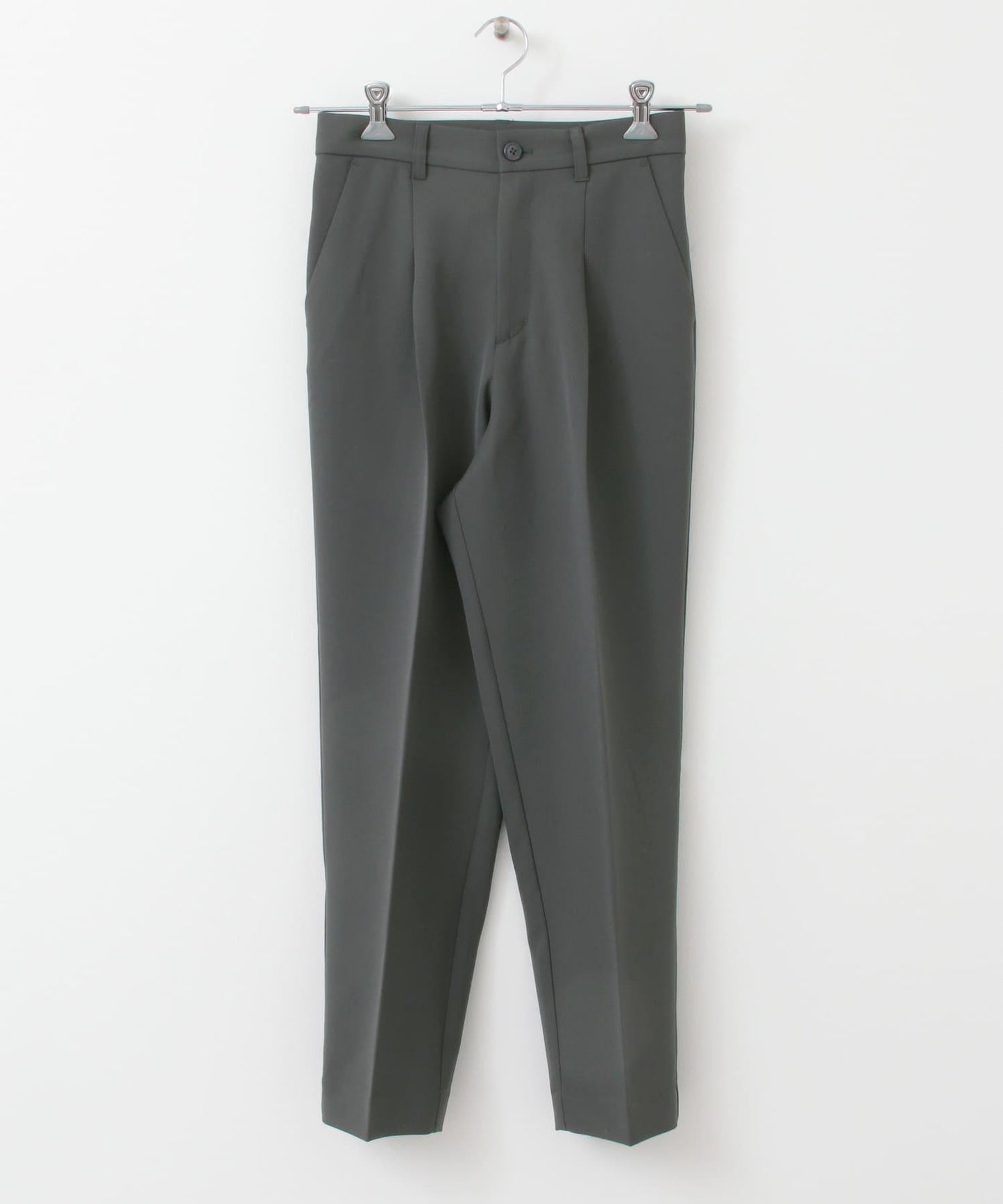 illi 單褶修身錐形褲