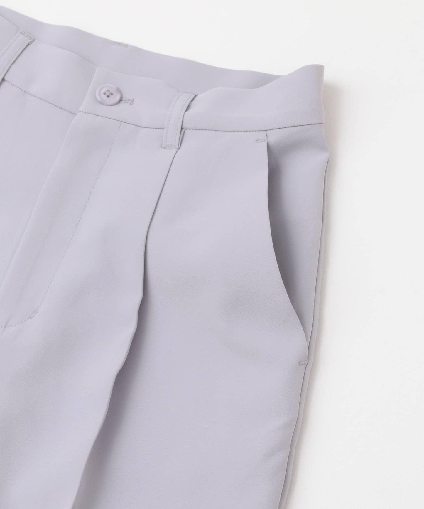 illi 單褶修身錐形褲