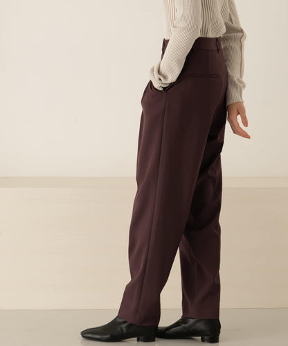 illi 單褶修身錐形褲