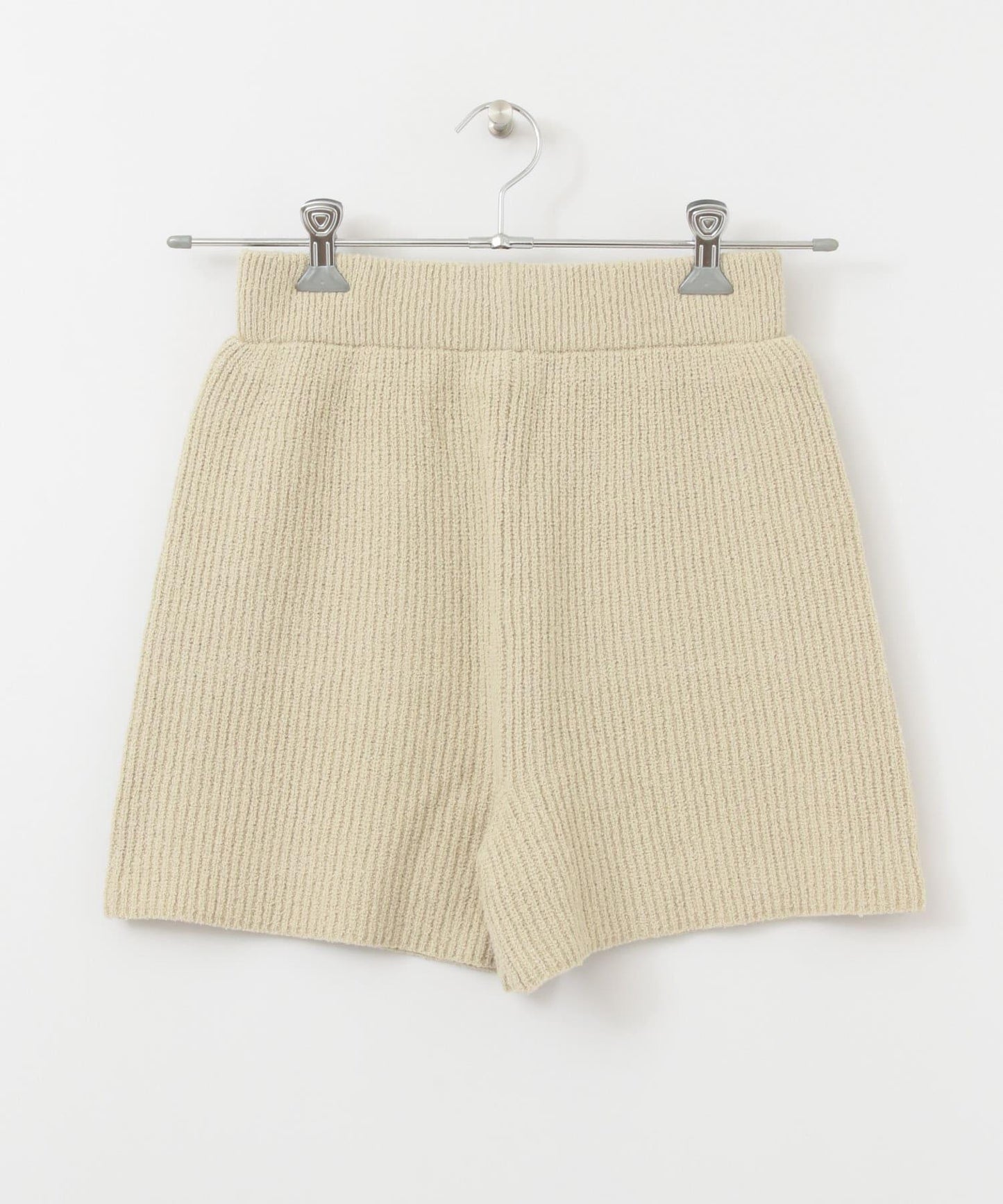 捲曲紗線針織短褲