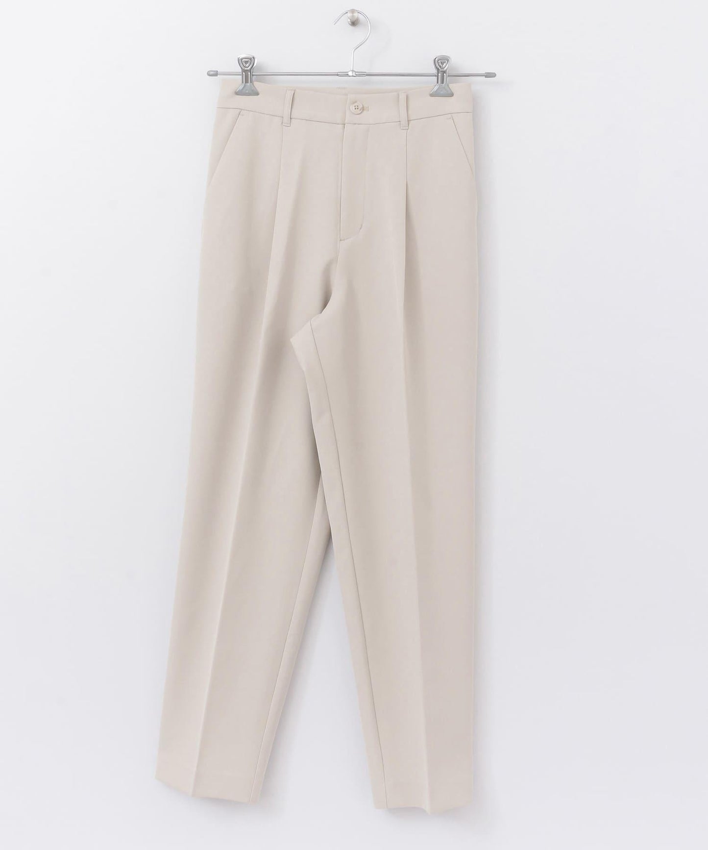 illi 單褶修身錐形褲