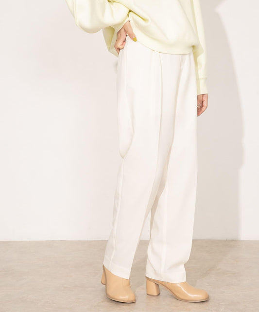 illi 單褶中線西裝褲