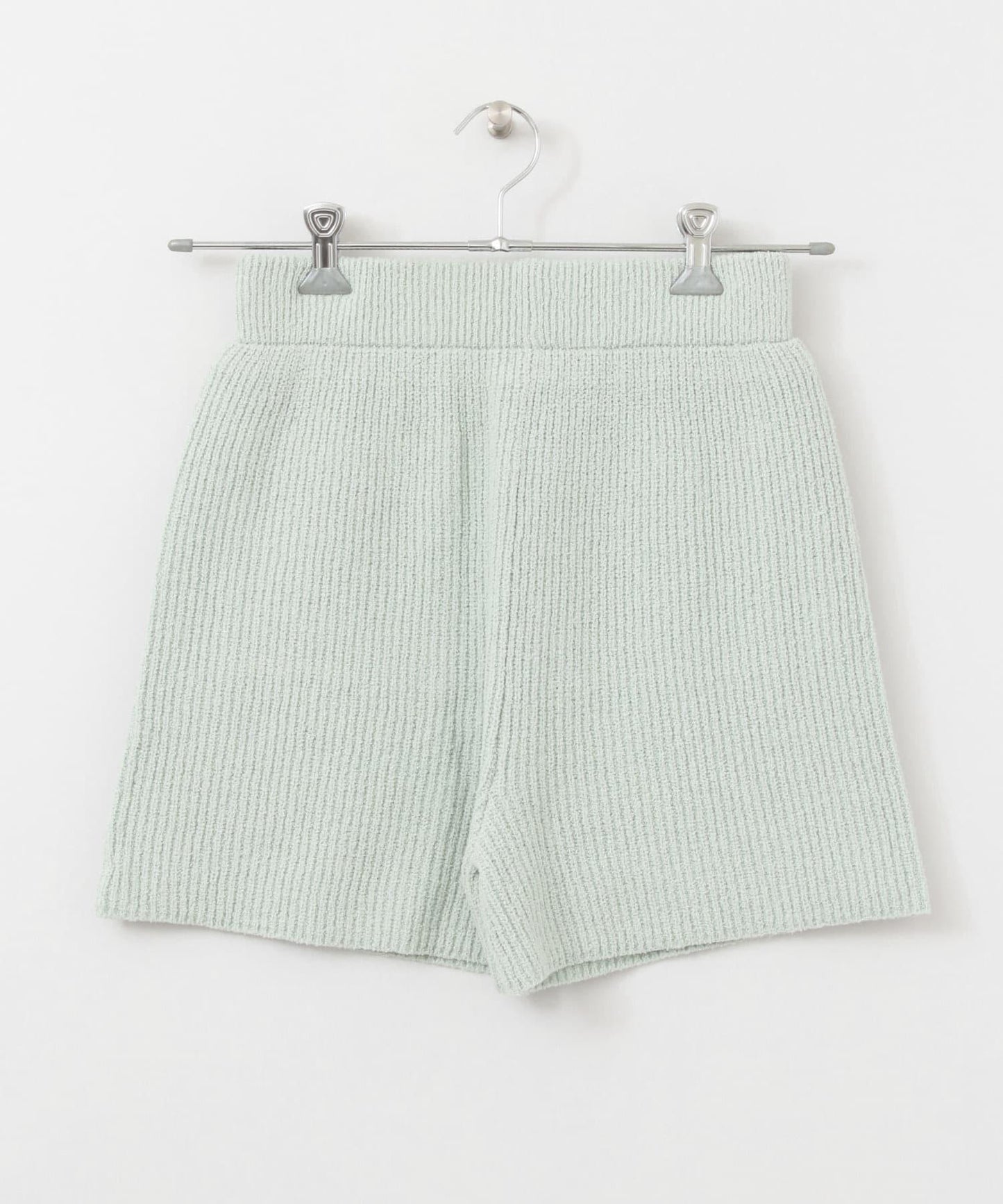 捲曲紗線針織短褲